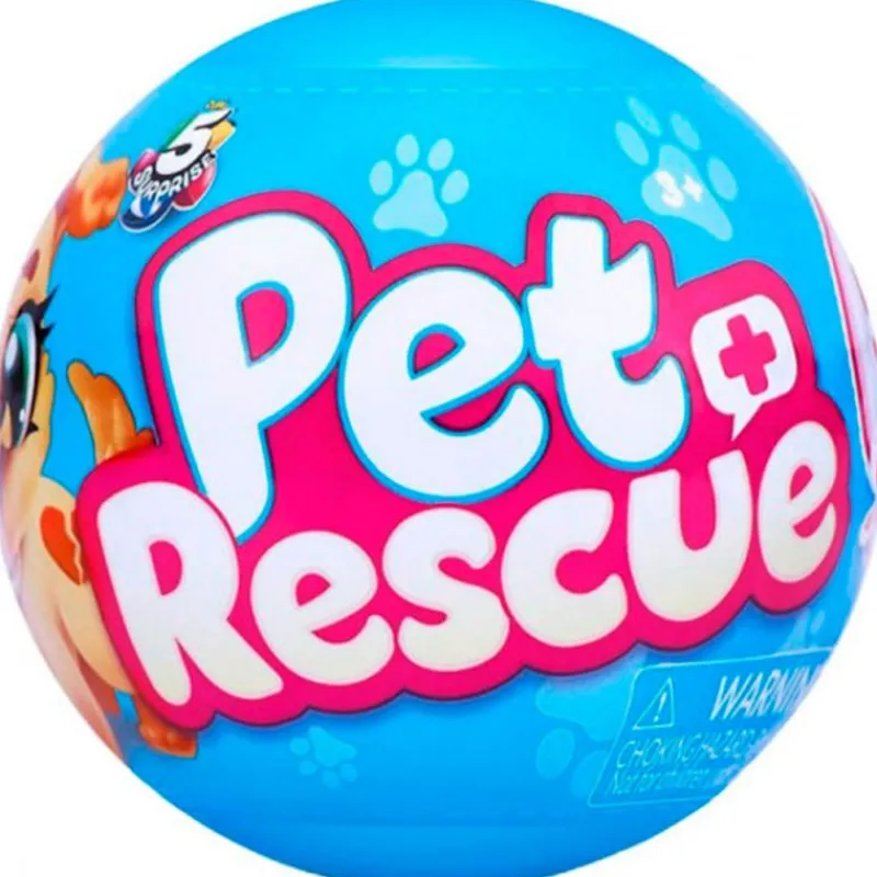 BANDAI Manualidades|Mini Brands Mascotas Pet Rescue Sorpresa