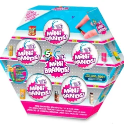 BANDAI Mini Brands Pack 5 Bolas Sorpresa- Manualidades