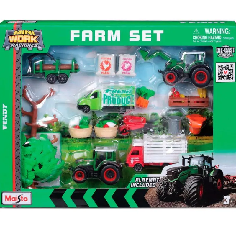 MAISTO Figuras Y Figuras De Acción|Mini Work Machines Playset Granja Surtido