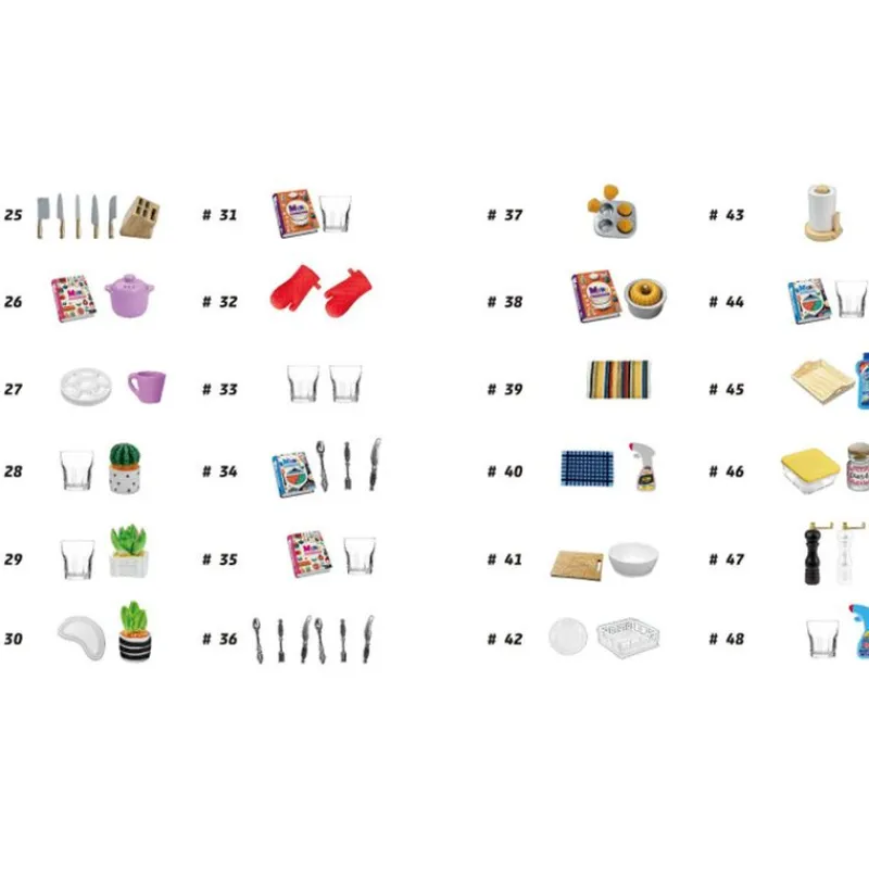 BIZAK Mini World Accesorios de Cocina Sorpresa- Manualidades