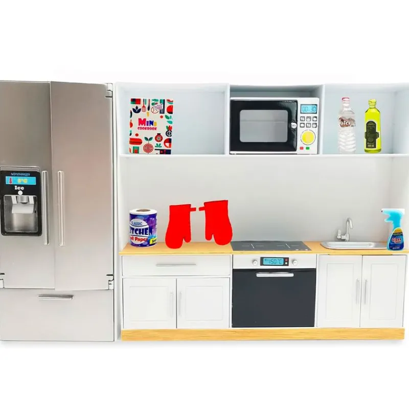 BIZAK Manualidades|Muñecas|Mini World Playset Cocina