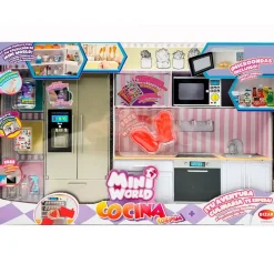 BIZAK Manualidades|Muñecas|Mini World Playset Cocina