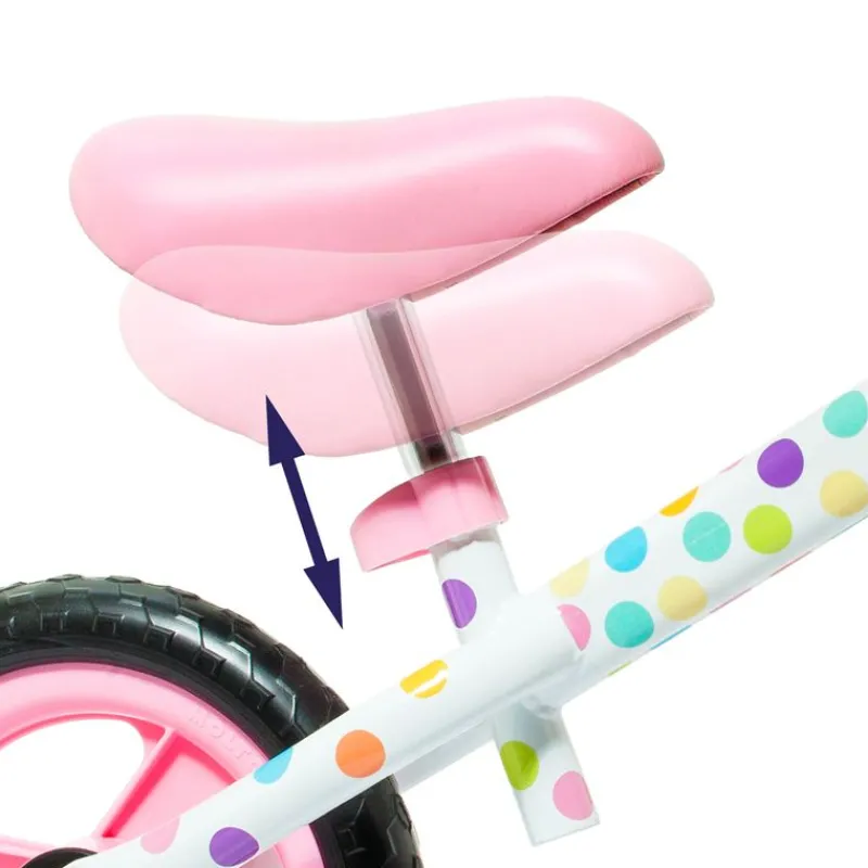 MOLTO Minibike Bicicleta sin Pedales Rosa- Bicicletas, Correpasillos Y Triciclos