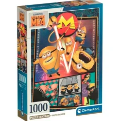 CLEMENTONI Minions Puzzle 1000 Piezas- Puzzles Y Construcciones