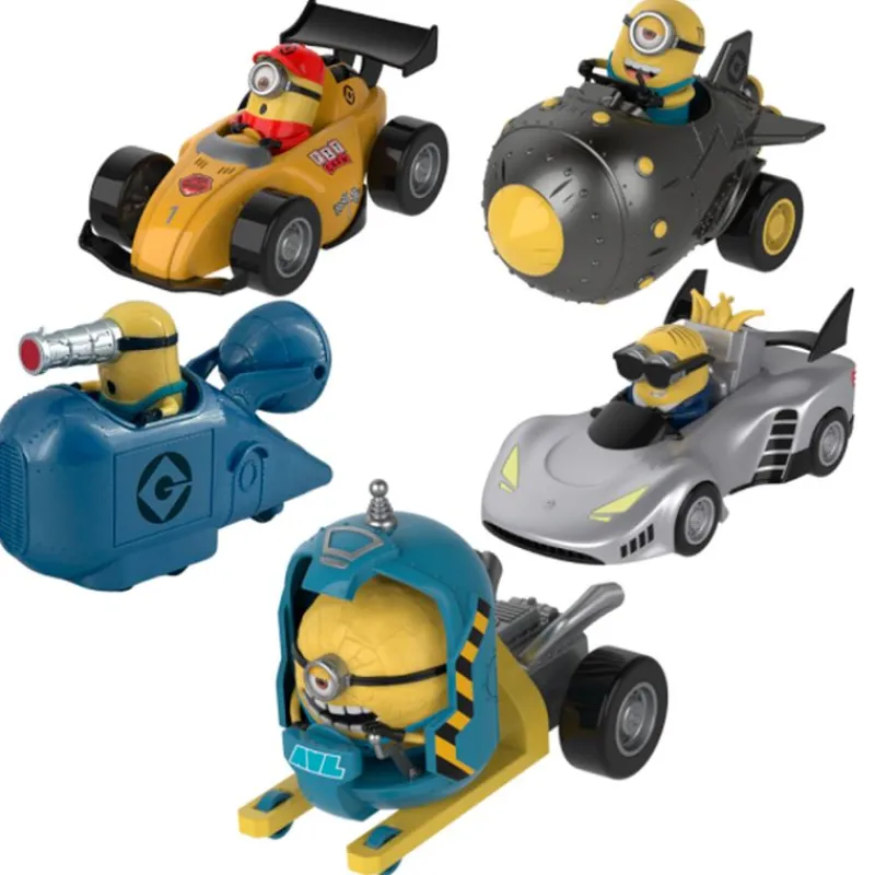 BANDAI Vehículos, Trenes Y Parkings|Minions Vehículo Surtido