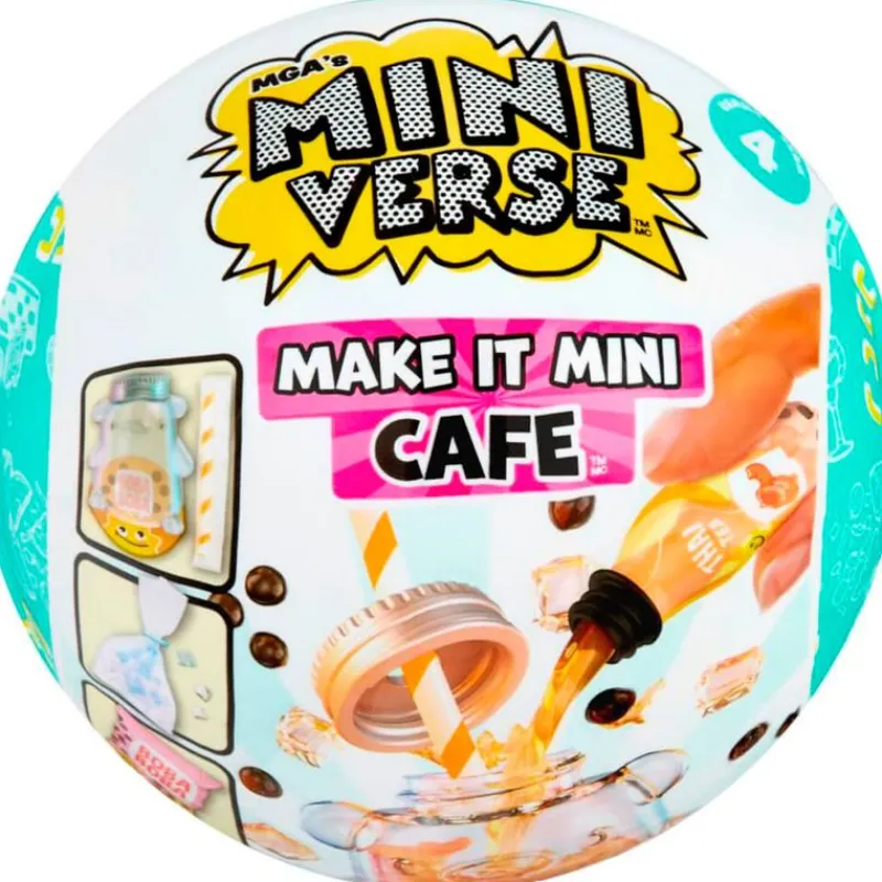 MGA Manualidades|Miniverse Make It Mini Cafe Series 4 Sorpresa