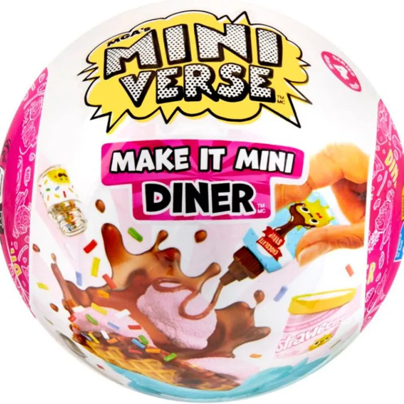 MGA Miniverse Make it Mini Foods Dinner Serie 4- Manualidades