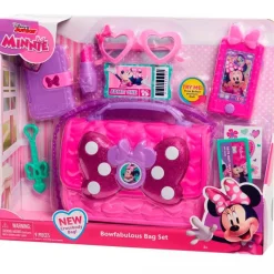JUST PLAY Minnie Mouse Bowfabulous Pack Bolso- Juegos Y Juguetes De Imitación