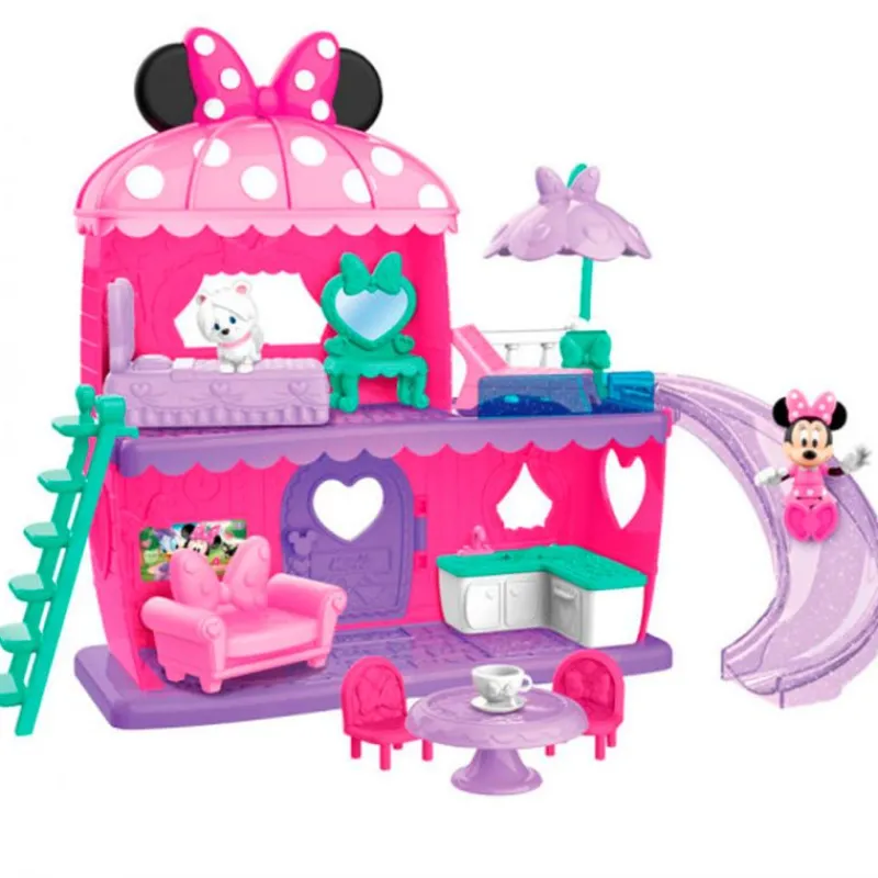 FAMOSA Figuras Y Figuras De Acción|Minnie Mouse Casa