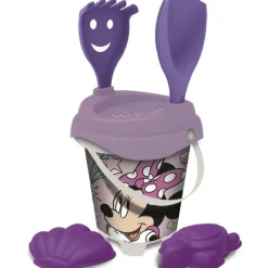 UNICE Minnie Mouse Conjunto Cubo Playa + Moldes- Aire Libre