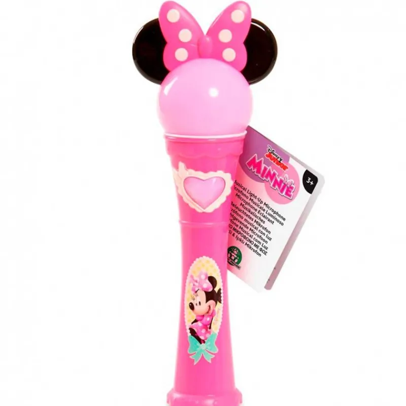 FAMOSA Instrumentos Musicales|Minnie Mouse Micrófono Infantil