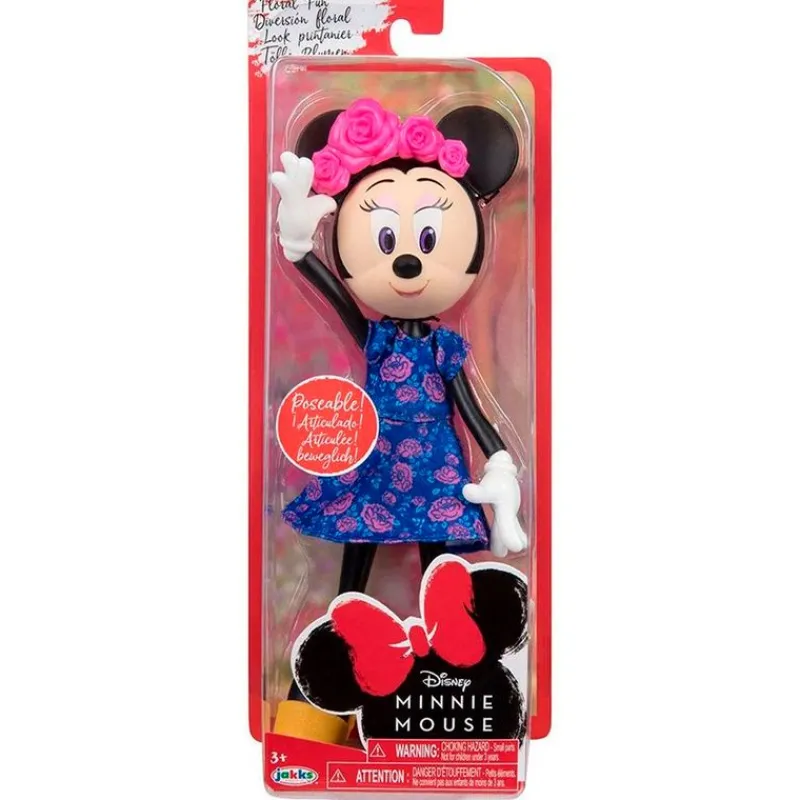 JAKKS PACIFIC Minnie Mouse Muñeca Articulada Surtida- Muñecas