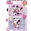 EDUCA Puzzles Y Construcciones|Minnie Mouse Puzzle 2x48 Piezas