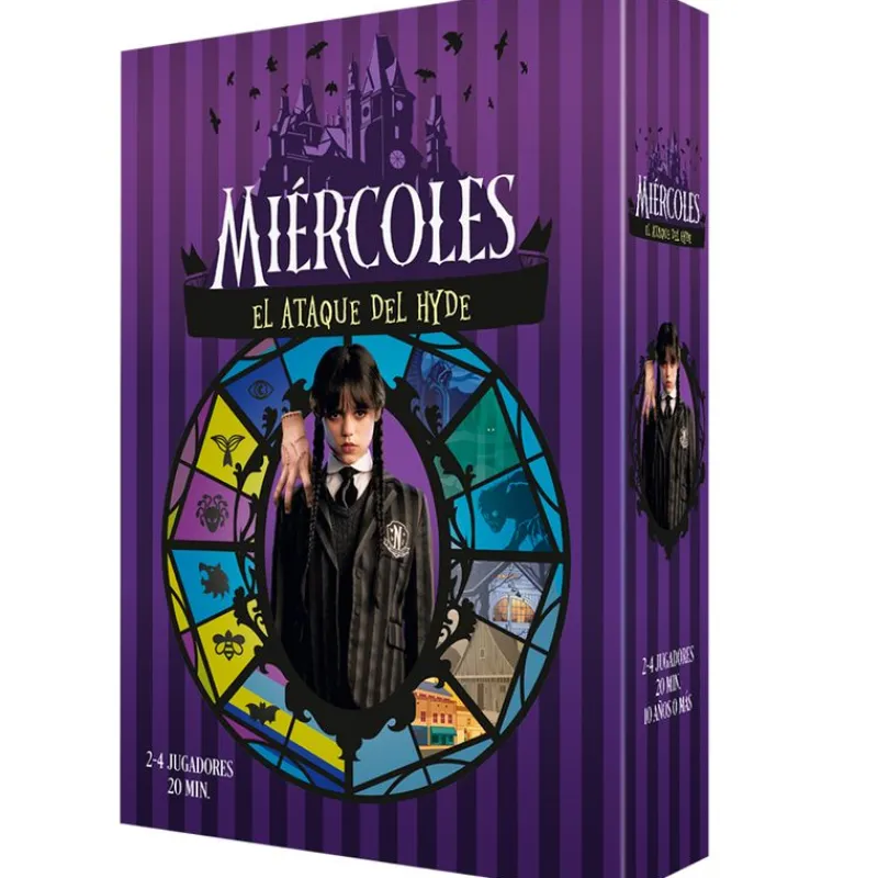 ASMODEE Miércoles el Ataque del Hyde Juego Mesa- Halloween|Juegos De Mesa