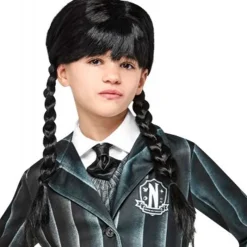 RUBIE'S Miércoles Peluca- Halloween