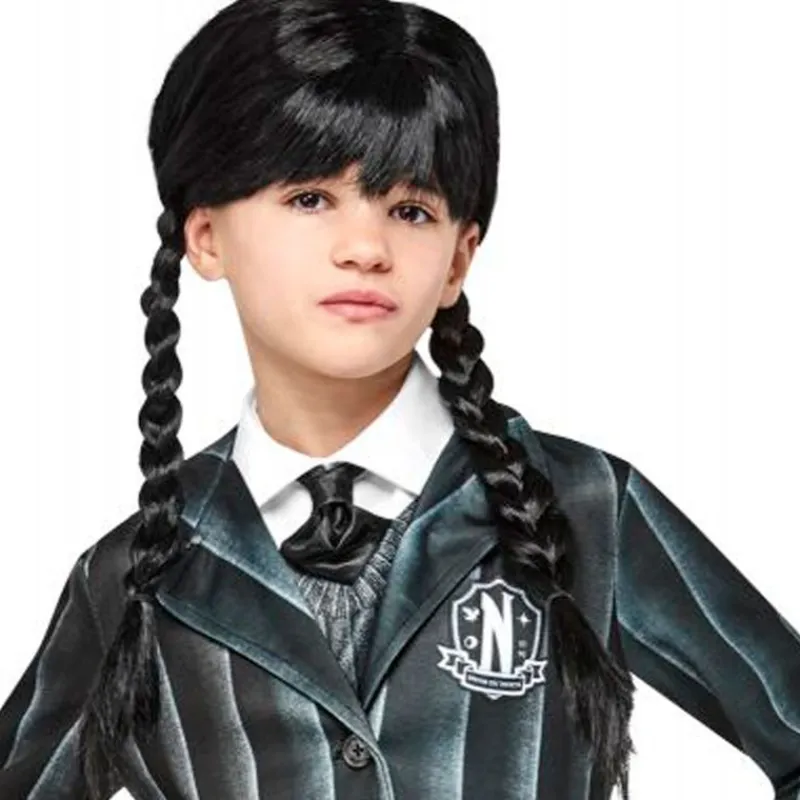 RUBIE'S Miércoles Peluca- Halloween