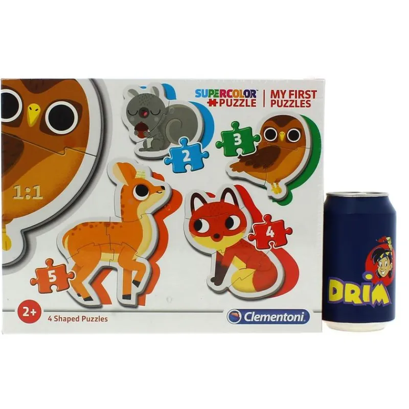 CLEMENTONI Mis Primeros Puzzles Animales del Bosque- Puzzles Y Construcciones