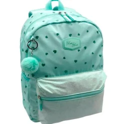SELECCION DRIM Escolar|Mochila Escolar Blin Blin Corazones Menta