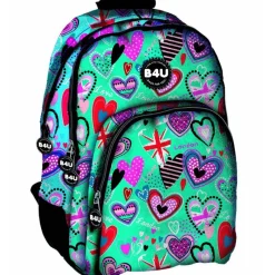 SELECCION DRIM Mochila Escolar B4U Corazones- Escolar