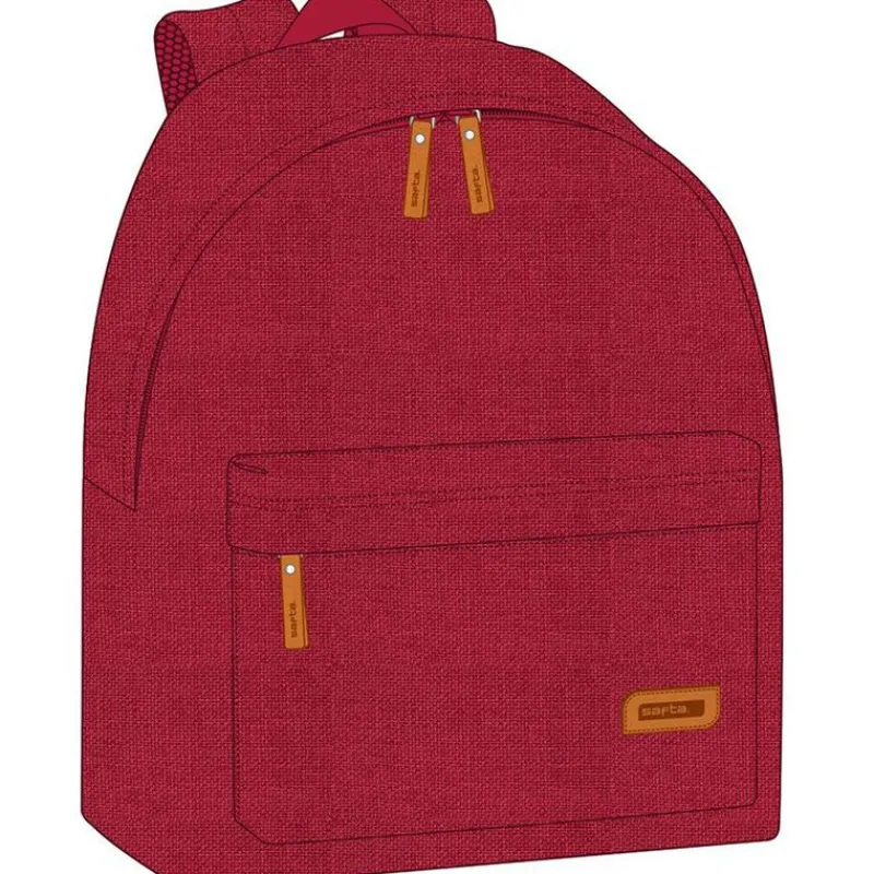 SAFTA Mochila Juvenil Cereza- Escolar