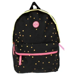 SELECCION DRIM Mochila Milky Kiss We Negra- Escolar