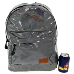 SELECCION DRIM Mochila Ranking Laser Gris- Escolar