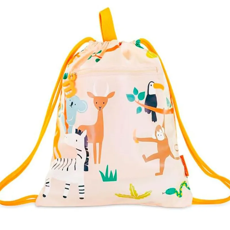 MINILAND Accesorios Y Complementos Para El Paseo|Primera Infancia Y Preescolar|Mochila Saco Impermeable Jungle