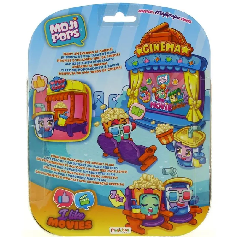 MAGIC BOX Mojipops Blíster Movies Serie 1- Manualidades