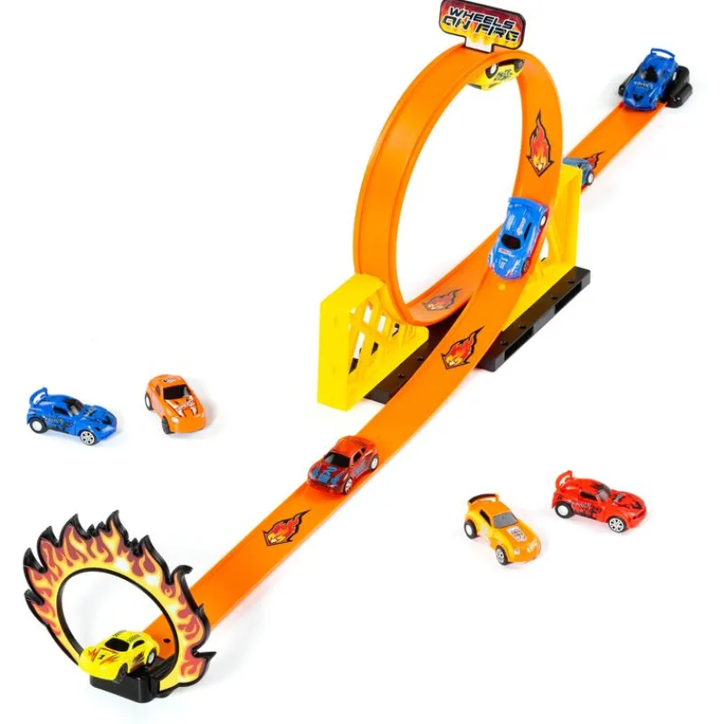 MOLTO Ultimate Pista de Carreras con Looping- Vehículos, Trenes Y Parkings