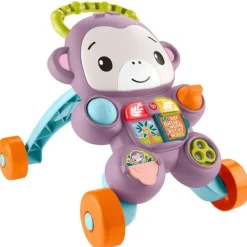 FISHER PRICE Monito Morado Primeros Pasos- Primera Infancia Y Preescolar