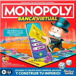 HASBRO Juegos De Mesa|Monopoly Banca Virtual
