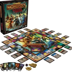 HASBRO Monopoly Dungeon & Dragons- Juegos De Mesa