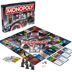 HASBRO Monopoly Falcon y el Soldado de Invierno- Juegos De Mesa