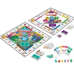 HASBRO Monopoly Junior 2 Juegos en 1- Juegos Y Juguetes Educativos|Juegos De Mesa