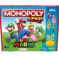 HASBRO Monopoly Junior Super Mario- Juegos De Mesa