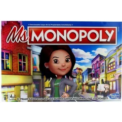HASBRO Monopoly Ms Monopoly- Juegos De Mesa