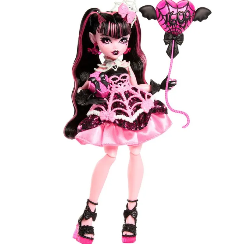 MATTEL Monster High Colección|Muñecas|Monster High Colección Cumplespantos Muñeca Draculaura