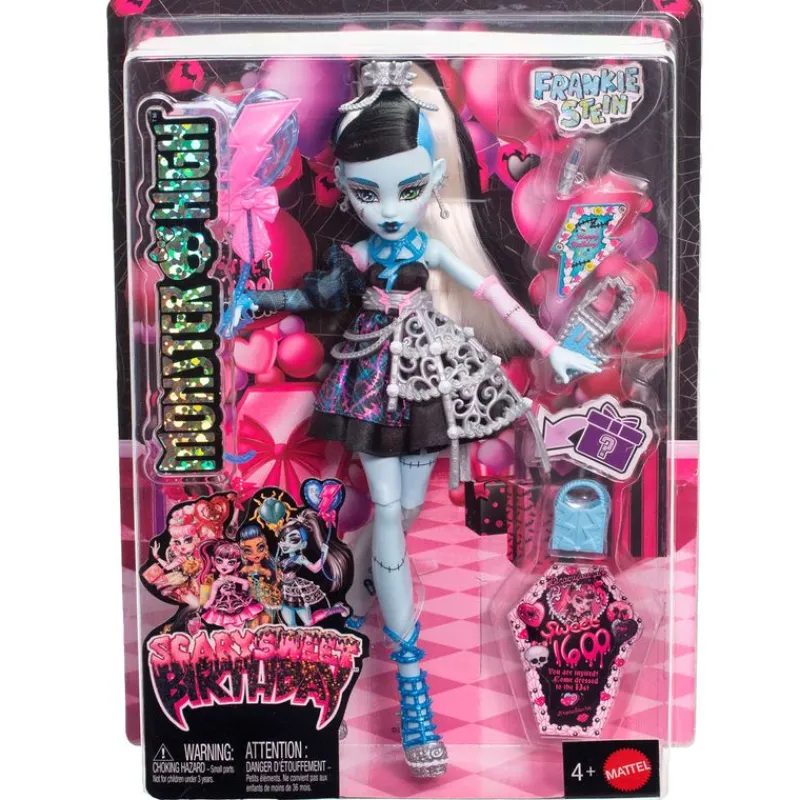 MATTEL Monster High Colección|Halloween|Monster High Colección Cumplespantos Muñeca Frankie Stein