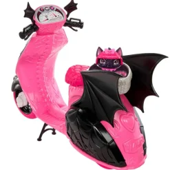 MATTEL Monster High Colección|Muñecas|Monster High Draculaura Moto Vampiritástica