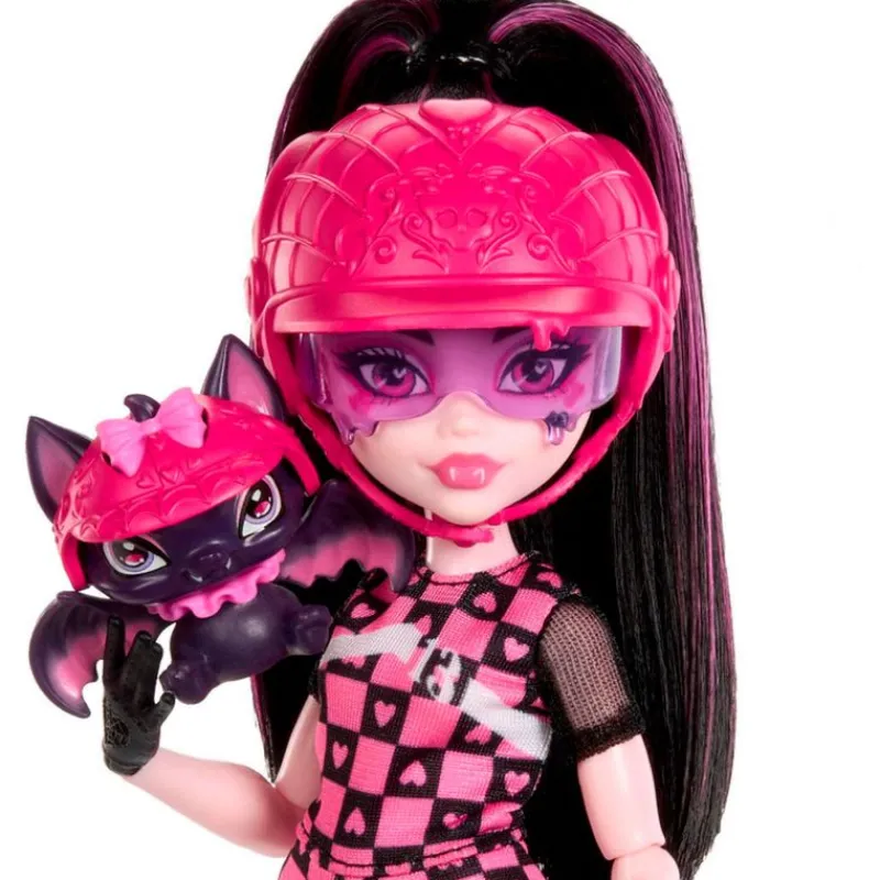 MATTEL Monster High Colección|Muñecas|Monster High Draculaura Moto Vampiritástica