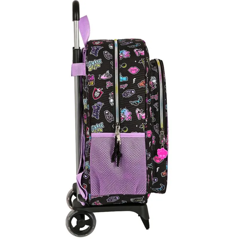 SAFTA Monster High Mochila con Carrito- Halloween|Escolar