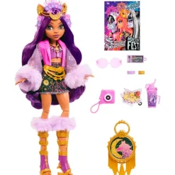 MATTEL Monster High Monster Fest Muñeca Clawdeen Wolf- Monster High Colección|Halloween