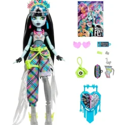 MATTEL Monster High Colección|Halloween|Monster High Monster Fest Muñeca Frankie Stein