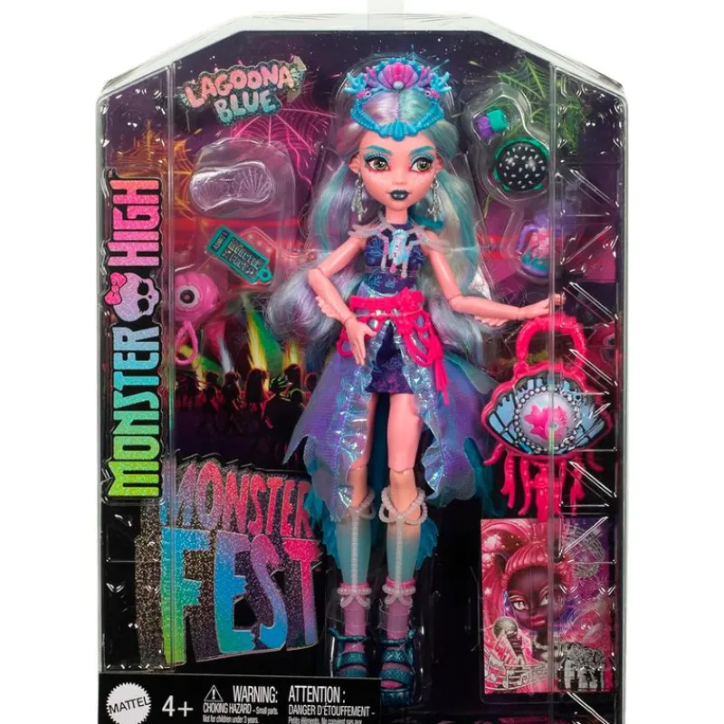 MATTEL Monster High Monster Fest Muñeca Lagoona Blue- Monster High Colección|Halloween