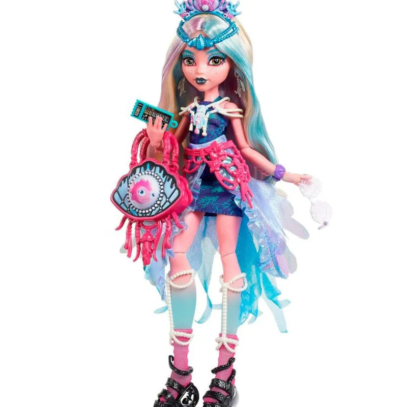 MATTEL Monster High Monster Fest Muñeca Lagoona Blue- Monster High Colección|Halloween