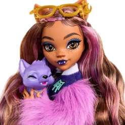 MATTEL Monster High Colección|Halloween|Monster High Muñeca Clawdeen Wolf G3 Core Refresh