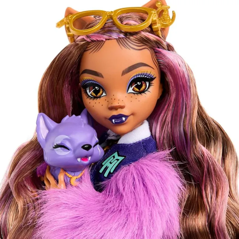 MATTEL Monster High Colección|Halloween|Monster High Muñeca Clawdeen Wolf G3 Core Refresh