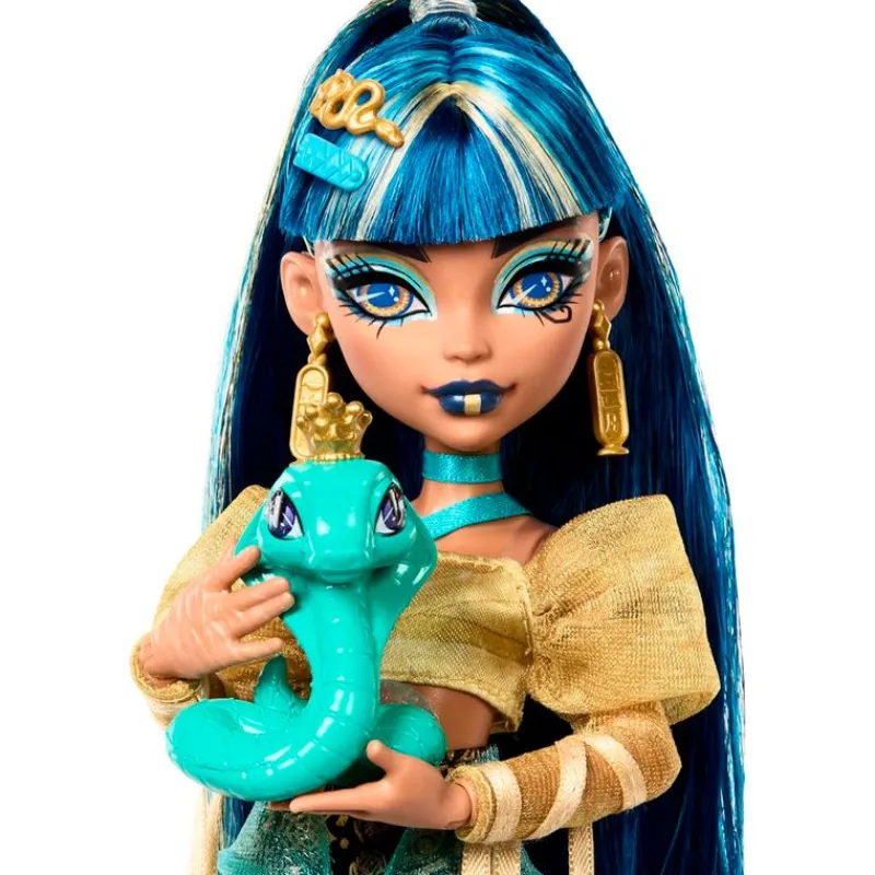 MATTEL Monster High Colección|Halloween|Monster High Muñeca Cleo de Nile G3 Core Refresh