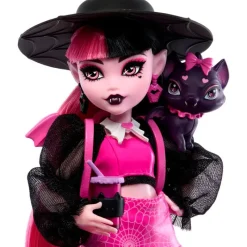 MATTEL Monster High Colección|Halloween|Monster High Muñeca Draculaura G3 Core Refresh
