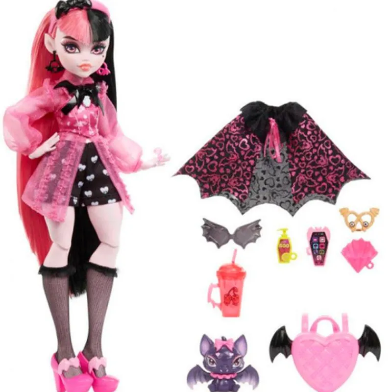 MATTEL Monster High Muñeca Draculaura- Monster High Colección|Halloween